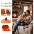 thumbnail image 4 of Pumpkin Ceramic Coffee Mug with Lid 14oz for Halloween，Autumn Fall Design, Microwave Safe, Novelty Cup, For Women & Friends, Family Decor, 4 of 7