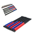 thumbnail image 4 of LHCER 6pcs Socket Organizer Tray Multipurpose ABS 1/4in 3/8in 1/2in Auto Repairing Tools,Socket Holder,Socket Storage Rail, 4 of 8