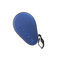 thumbnail image 3 of Universal Table Tennis Rackets Protective Equipment Accessories Waterproof Case Waterproof Impact Proof Zipper Closure Racquets Storage Bag Pouch PU Leather Blue, 3 of 7