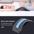 thumbnail image 2 of Back Stretcher Lightweight Portable Lumbar Traction Device Eco-friendly Back Pain Corrector for Pain Relief, 2 of 8