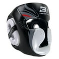 thumbnail image 2 of Equipo Casco Taekwondo Karate Kickboxing Casco Sintético Boxeadores Equipo Equipo Equipo Negro L Cola Cascos de boxeo, 2 of 8