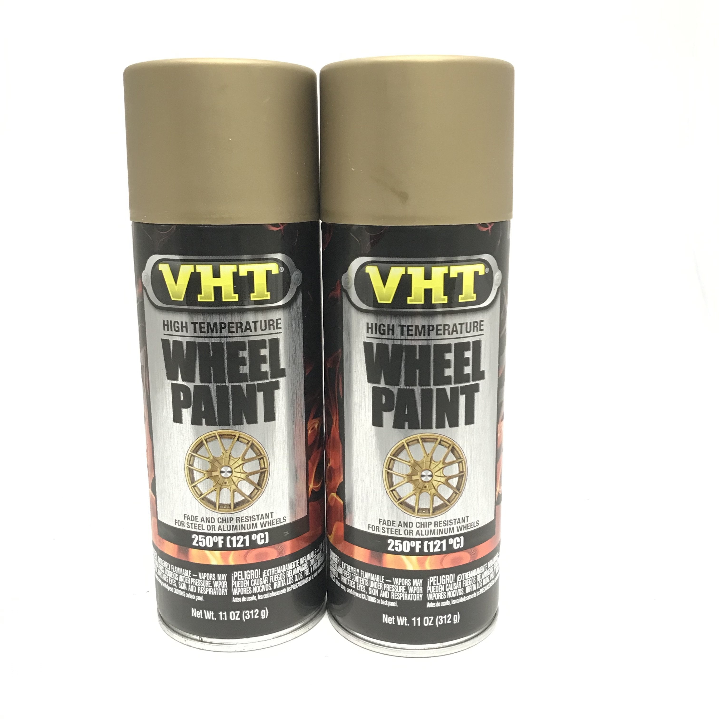 VHT SP1932 PACK High Temperature MATTE GOLD FLAKE Wheel Paint, Chip
