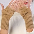 thumbnail image 4 of Arm Warmers, for Women, Cable Knit Warm Winter Sleeve Fingerless Gloves, Premium, 4 of 8
