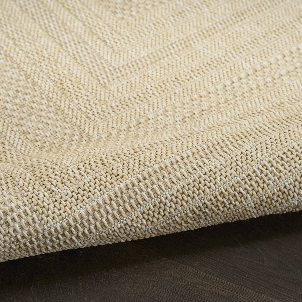 Nourison Home Tulum 10' x 14' Cream Outdoor Rug