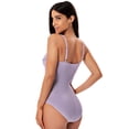 thumbnail image 3 of Lopsie TEMPTATION Tummy Control Swimwear Halter One Piece Slimming Vintage Retro Swimsuit Womens Ruched Push Up Bathing Suit, 3 of 7
