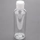 thumbnail image 2 of 8 botellas de plástico transparente de 100 ml con tapa para viajes, champú, loción, envase cosmético, 2 of 5
