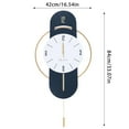 thumbnail image 4 of 33in Large Wall Clock Modern Home Office Decoration Silent Battery Operated, 4 of 10