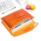 thumbnail image 3 of Clear Document Organizers 7Pcs for Office Users Pp Material Snap Button Closure, 3 of 4