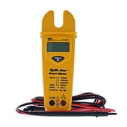 IDEAL INDUSTRIES INC 61 096 Automatic Split Jaw Smart Meter CATIII for 1000v CATIV for 600v Yellow Small