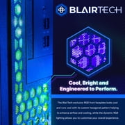 Dell RGB Desktop Computer - Hex Core Intel i5 (3.2) | 16GB DDR4 RAM | 500GB SSD | Windows 11 Pro | 24in LCD Monitor | Home or Office PC