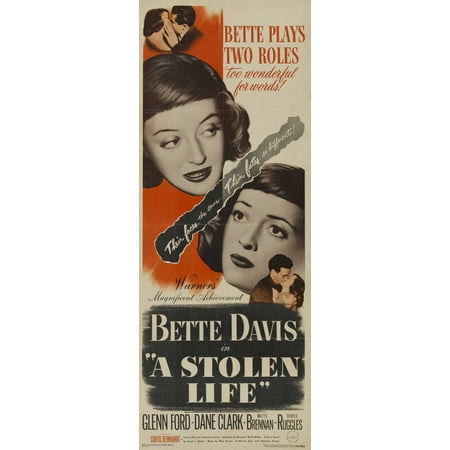 A Stolen Life POSTER (14x36) (1946) (Insert Style