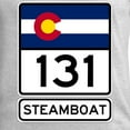 thumbnail image 3 of CafePress - Steamboat Springs The Best Powder On Earth! Long - Unisex Cotton Long Sleeve T-Shirt, 3 of 4