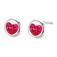 thumbnail image 2 of Pendientes navideños jinwen estéticos Corazón dorado decoración, 2 of 8