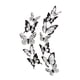 thumbnail image 2 of 12pcs Decal Wall Stickers Home Decorations White, 2 of 7