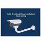 thumbnail image 1 of Soporte Telescópico para Cámara de Vigilancia, en Forma L, Ajustable 30 A 60 cm, Ideal Equipos Seguridad Exteriores, 1 of 5