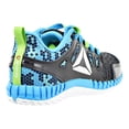 thumbnail image 3 of Reebok Zprint 3D MTL PS Little Kids Shoes Black/Green/Blue/Silver ar2888, 3 of 6