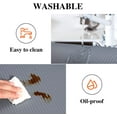 thumbnail image 4 of Shelf Liners for Kitchen Cabinets, 10" W x 360" L, Non Adhesive Shelf Liner, Non-Slip Kitchen Drawer Liners, Waterproof Durable Cabinet Liners for Shelves, Pantry, Dark Gray, 4 of 7