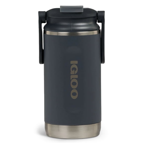 Igloo 12 Oz Flip & Sip Tumbler, Double Wall Stainless Steel Drinkware