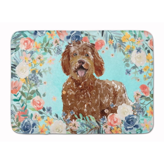 Labradoodle Machine Washable Memory Foam Mat