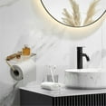 thumbnail image 4 of DJN Clearance Sale Rack Light Toilet Tissue Box Wall Mounted Storage Toilet Toilet Paper Non Perforated Storage Shelf Acrylic Roll Paper Holder Acrylic Gold One Size, 4 of 8