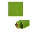 thumbnail image 1 of Uxcell 2pcs Artificial Grass Mat Small Realistic Fake Turf for Garden Lawn Decoration Model Light Green 10" x 10", 1 of 5