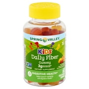 Spring Valley Kids Daily Fiber Dietary Supplement, Vegetarian Gummies; 60 Count