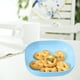 thumbnail image 5 of Whisker Fatigue Cat Bowl - Plato de comida poco profundo para gatitos y gatos de patas cortas - 5,71x5,71x1,3 pulgadas - Azul, Verde, Amarillo, 5 of 6