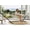 Beige, variant on Double Hammock For Two People, Double Hammock With Stand And Pillow, Max 450 Lbs Capacity With Balance Rope, Large Hammock For Outside Patio Backyard Poolside