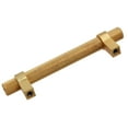 thumbnail image 3 of 3-3/4 in. Screw Center Solid Steel Knurled Euro Bar Pull, 3 of 6