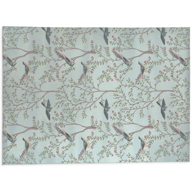 Chince Mint Indoor Floor Mat by Kavka Designs
