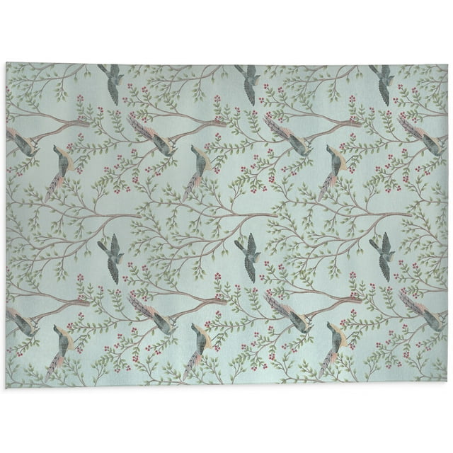 Chince Mint Indoor Floor Mat by Kavka Designs