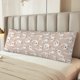 thumbnail image 2 of Balery White Goose Funda Protectora para Almohada Corporal de Algodón Hipoalergénico con Cierre(55 x 21 pulgadas), Almohadas No Incluidas, 2 of 7