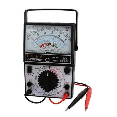 Dc Volt Cur Resistance Testing Multimeter Mulester Black W Dc Volt Cur Resistance Testing Multimeter Mulester Black W Test Leads
