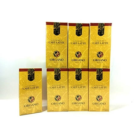 8 Boxes of Organo Gold Ganoderma -Gourmet Café Latte Coffee (20 sachets per