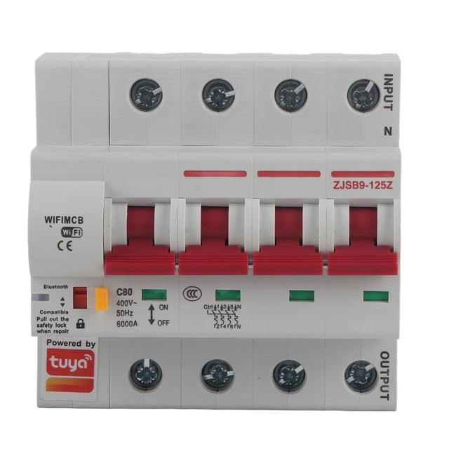 Durable Wifi Circuit Breaker, Convenient Flame Retardant 6000V Smart Circuit Breaker, House Power Supply For Island Power Supply ANGGREK Otros