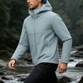 thumbnail image 4 of Jerdar Men's Spring Coat Outdoor Mountaineering Riding Windproof Work Coat Mens Outerwear, 4 of 9