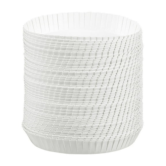 MEIBUTYUP Disposable Cup Lids Premium Paper Material Durable and Use 50Pcs
