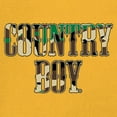 thumbnail image 3 of Country Boy Camo Crest Long Sleeve T-shirt Small Town Rodeo Cowboy USA Military, 3 of 7
