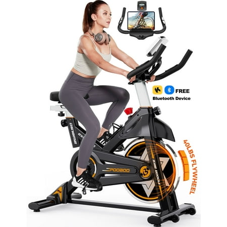 Pooboo Professional Bicycles Exercise Magnetic Cycling Bike Stationary Cycle Machine for Home Cardio Workout 350lb Flywheel 35lbs