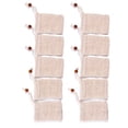 thumbnail image 2 of Espalte de espuma reutilizable reutilizable antideslizante cara de piel de limpieza profundo bolsa de malla de malla interior inodoro burbuja accesorios accesorios 10 piezas Inevent HA059463-00, 2 of 7