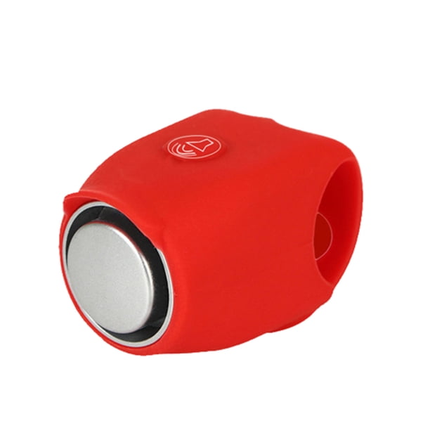 Yuarrent Timbre eléctrico de repuesto para bicicleta, cuernos electrónicos profesionales de tamaño pequeño, bocina para manillar de ciclismo de Bicicletas eléctricas Rojo Yuarrent OD028867-01
