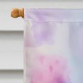 thumbnail image 2 of Orchids in Watercolor House Flag 28 in x 40 in, 2 of 7