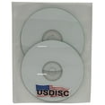 thumbnail image 2 of USDISC Plastic Sleeves 4mil 5.75 x 7.5, Fits DVD Booklet, Double 2 Disc, Clear, Pack Of 1000, 2 of 3