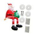 thumbnail image 1 of Decoración navideña inflable de Papá para exteriores con accesorios de montaje y bolsa de regalo grande. Adorno navideño iluminado para fiestas, 1 of 8