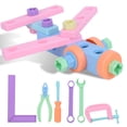thumbnail image 4 of Juego de bloques de construcción DIY Manual de montaje de tornillos juguete educativo para niños (108 y 5), 4 of 9