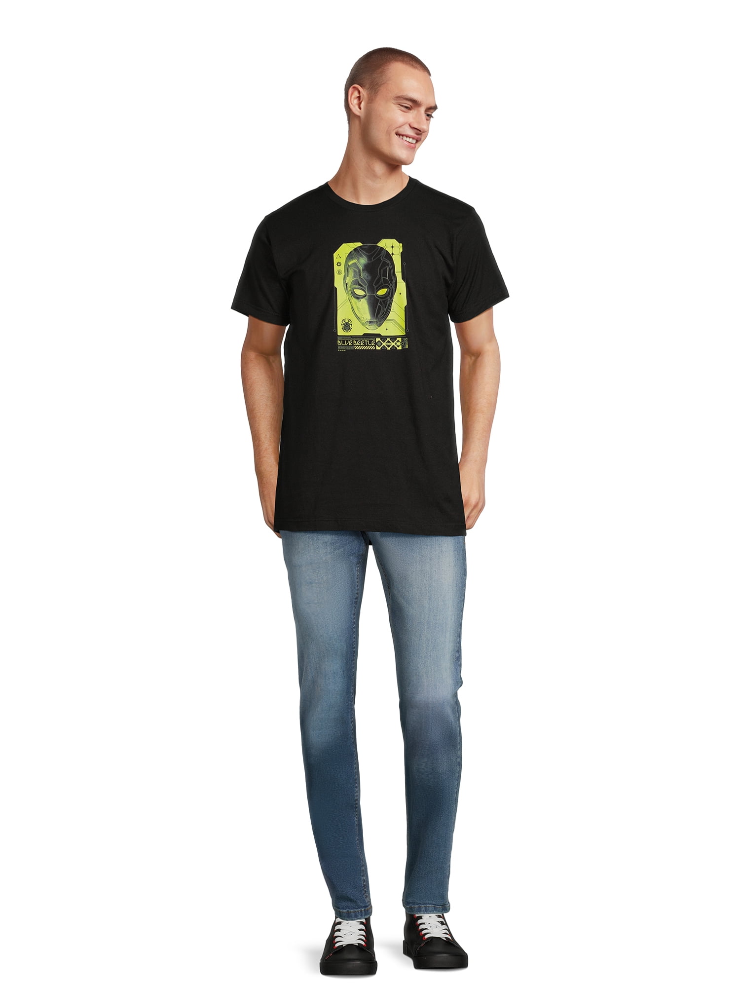 Blue Beetle Men's & Big Men's Graphic Tee Shirt, Sizes S-3XL