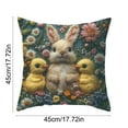 thumbnail image 3 of Fasiaou Short Pile Knit Pattern Pillowcase with Soft Lint-Resistant Fabric for Sofa and Bed,C, 3 of 6
