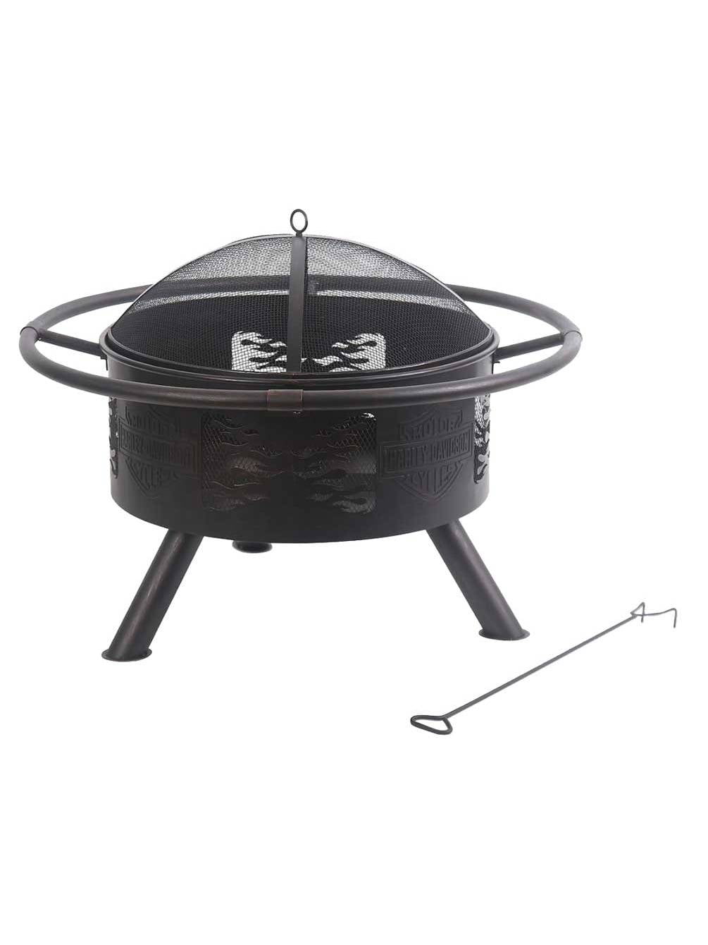 harley davidson fire pit ring
