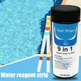 thumbnail image 3 of Tiras de prueba de agua de piscina Jadeshay 9 en 1 50 Pcs portátiles, 3 of 10