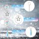 thumbnail image 5 of Carillón de viento de cristal con cadena, decoraciones interiores para ventanas para fiesta de boda, 5 of 7